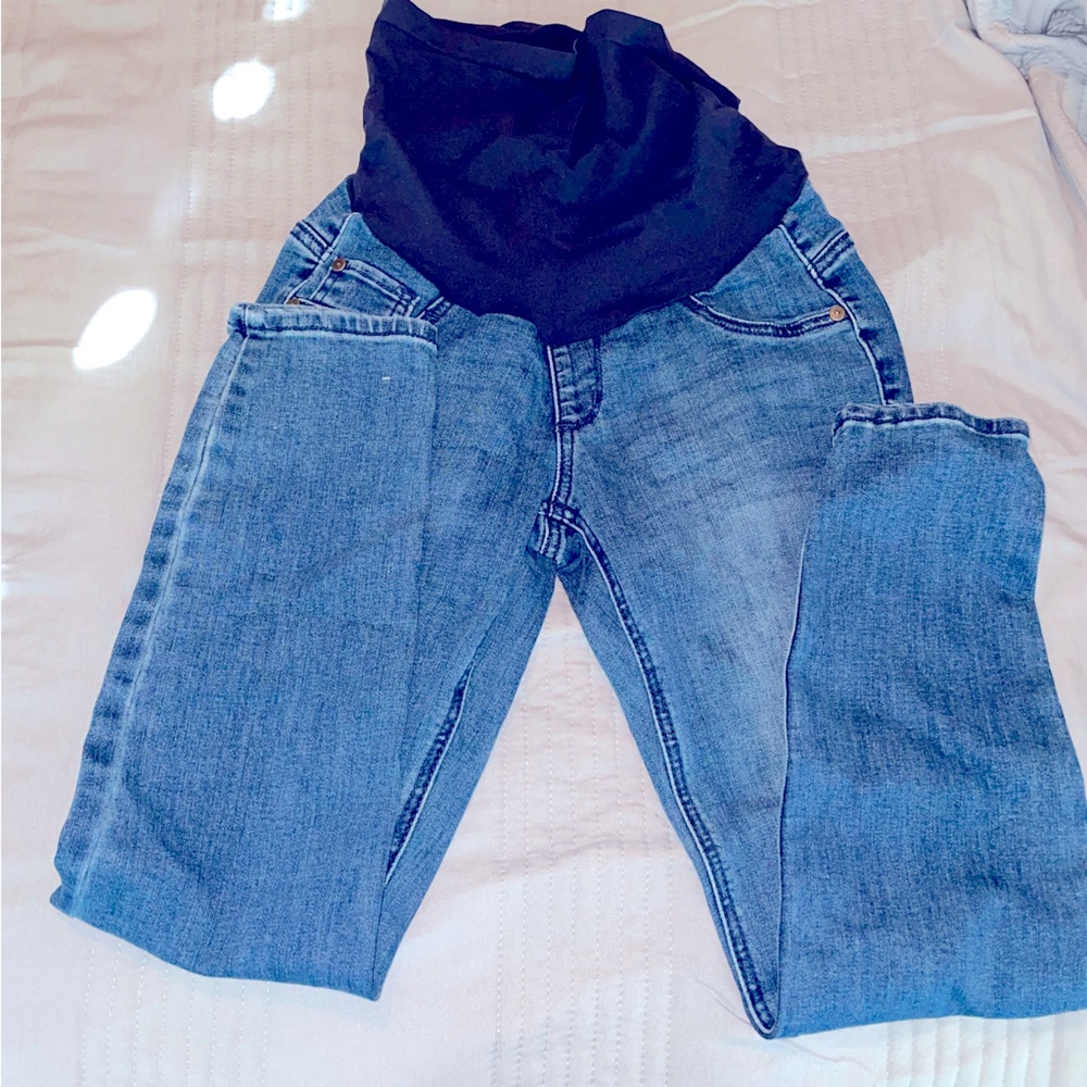 Indigo Blue  Maternity Jeans small